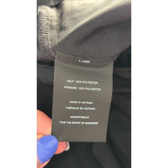 Cuts Mens Stretch Slim Fit AO Jogger Pants Black Size Large Wrinkle Resistant - Picture 14 of 16